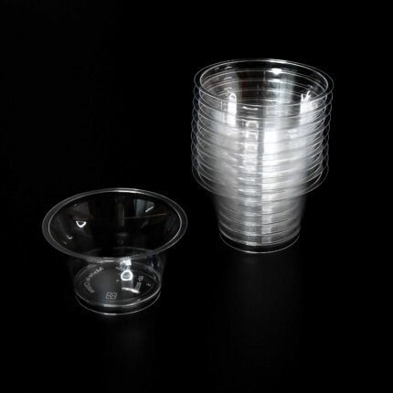 C43 Fingerfood Plastové kelímky na dezert 130 ml