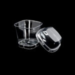 C7 Fingerfood - Plastové poháriky na dezerty 160 ml
