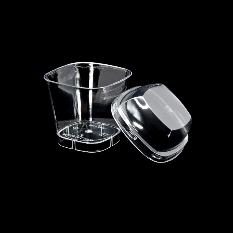 C7 Fingerfood - Plastové poháriky na dezerty 160 ml