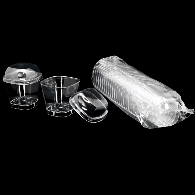C7 Fingerfood - Plastové poháriky na dezerty 160 ml